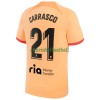 Maillot de Supporter Atlético Madrid Carrasco 21 Troisième 2022-23 Pour Homme